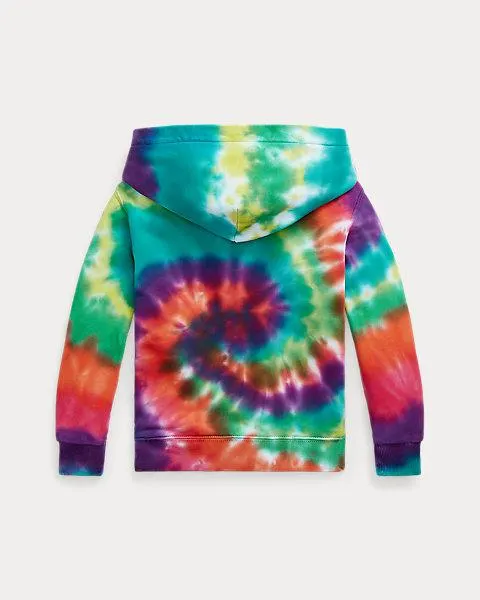 Tie-Dye French Cotton Terry Hoodie