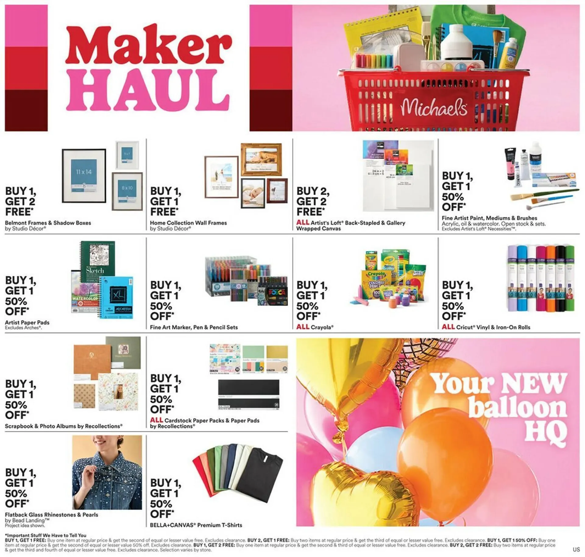 Weekly ad Michaels Weekly Ad from August 3 to August 9 2025 - Page 1