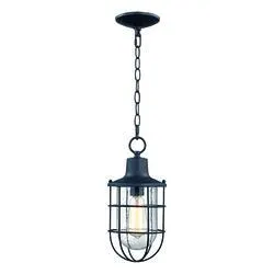 Patriot Lighting® Hillcrest Black Outdoor Pendant