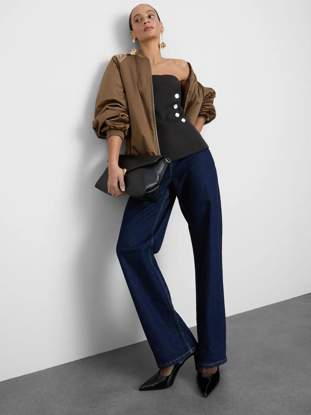 Wrap Strapless Waistcoat