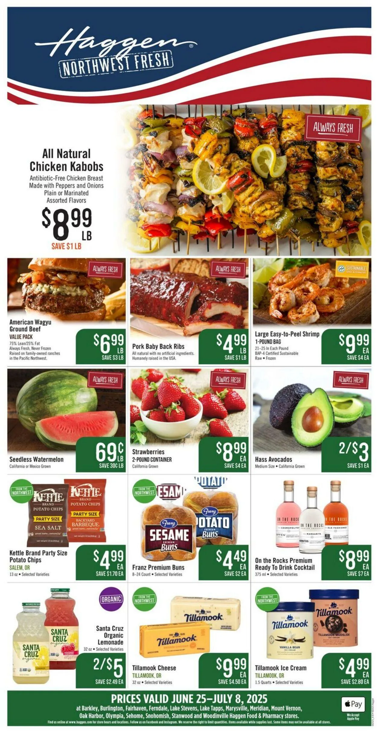 Weekly ad Haggen Current weekly ad from June 25 to July 8 2025 - Page 3