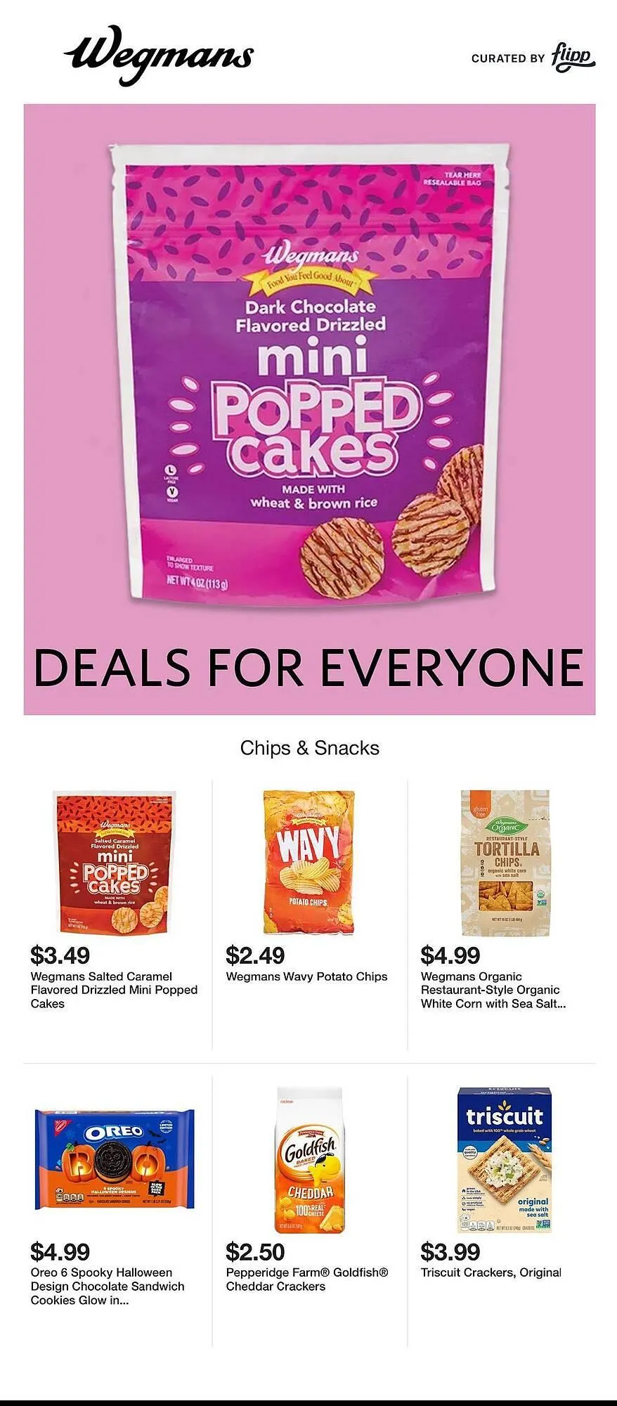 Weekly ad Wegmans flyer from September 9 to September 22 2025 - Page 1