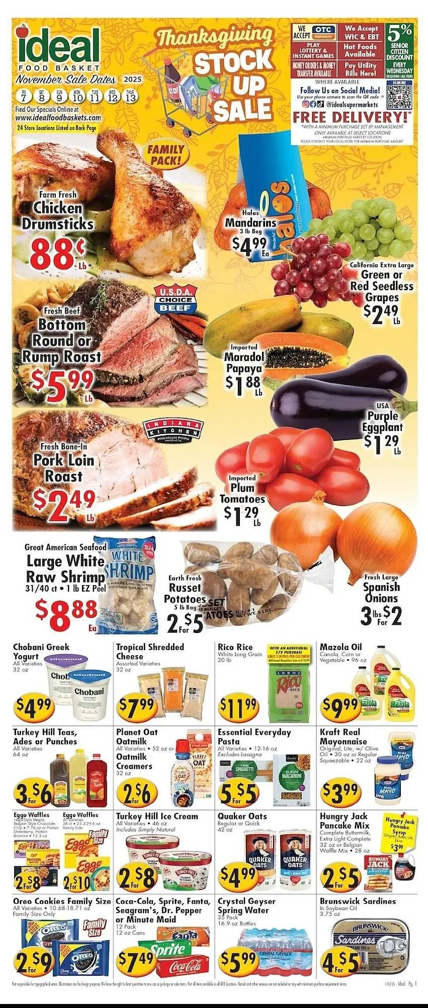 Ideal Food Basket circular - 1