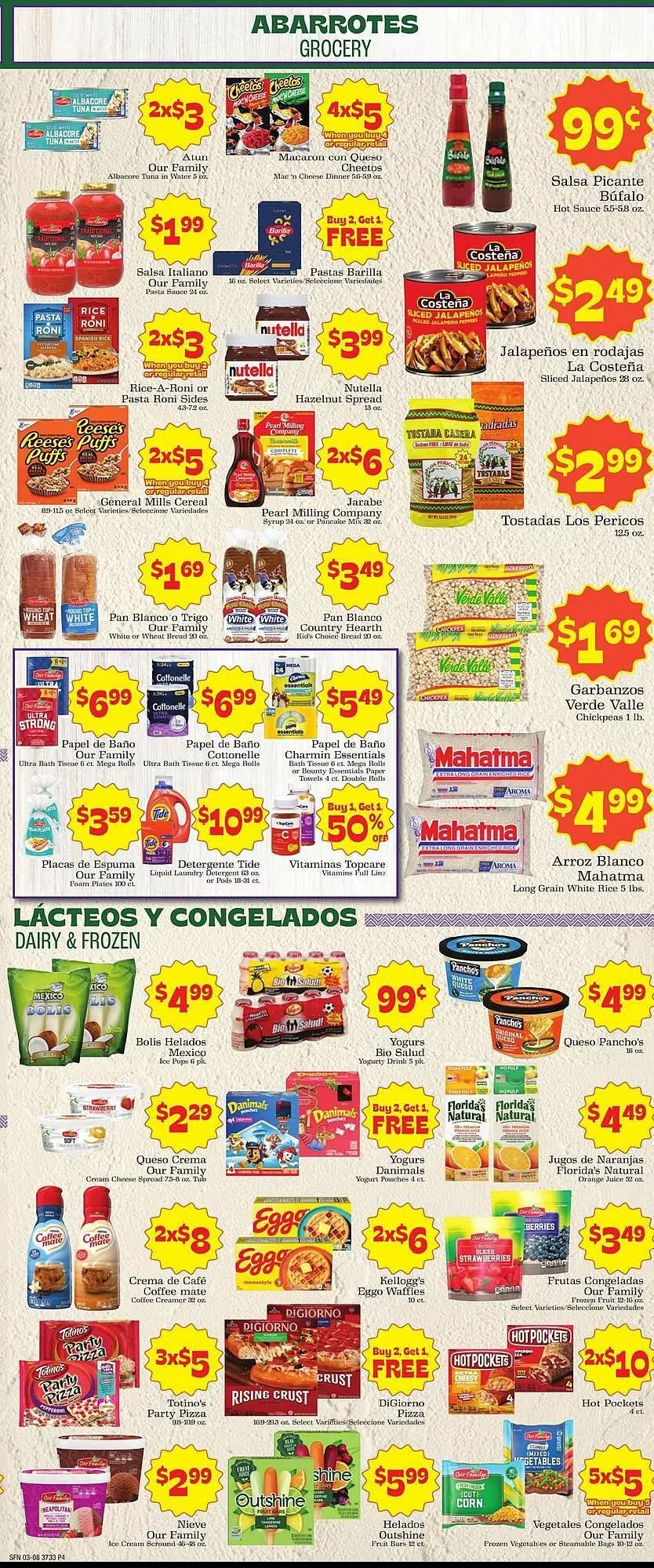 Weekly ad Supermercado Nuestra Familia weekly ad from March 8 to March 14 2026 - Page 4