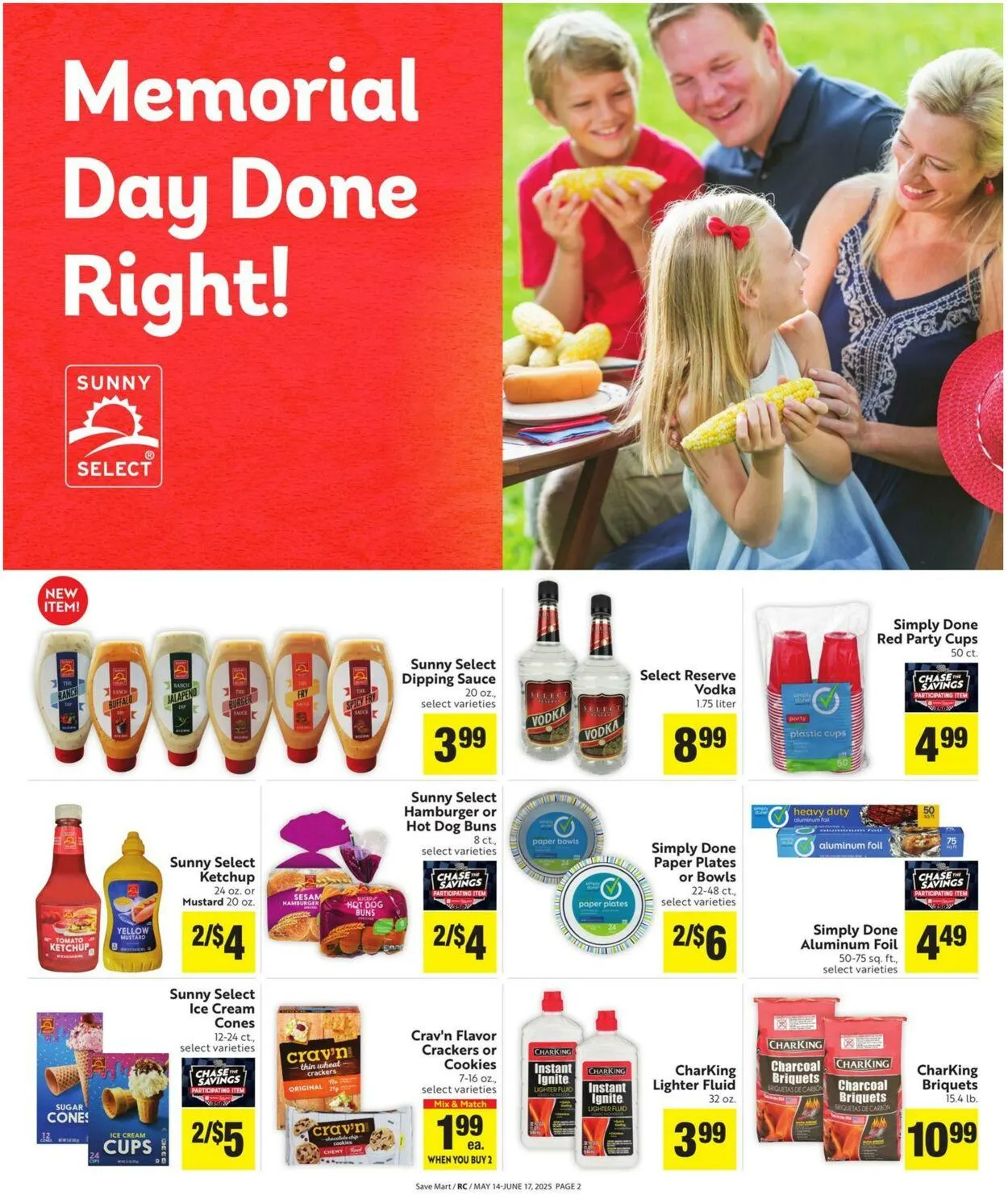 Weekly ad Save Mart Current weekly ad from May 14 to June 17 2025 - Page 2