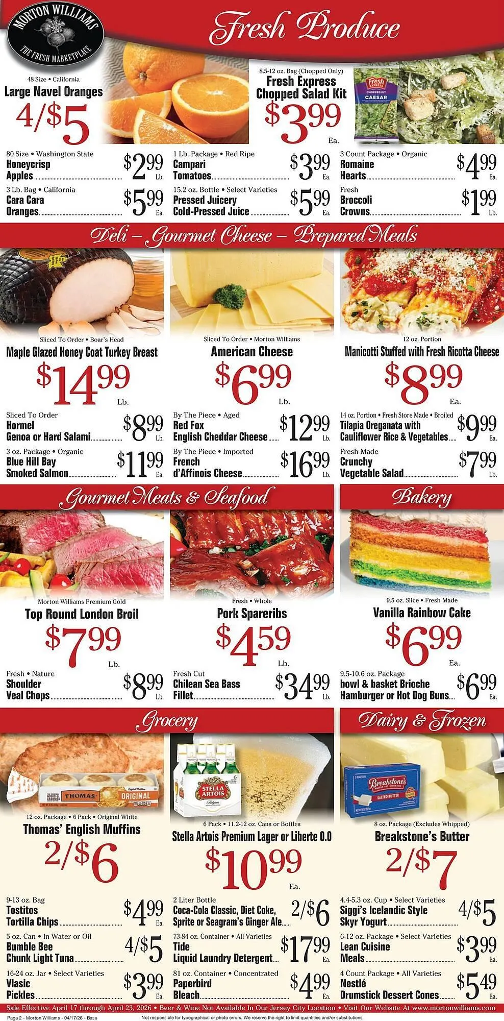Weekly ad Morton Williams weekly ad from April 17 to April 23 2026 - Page 2