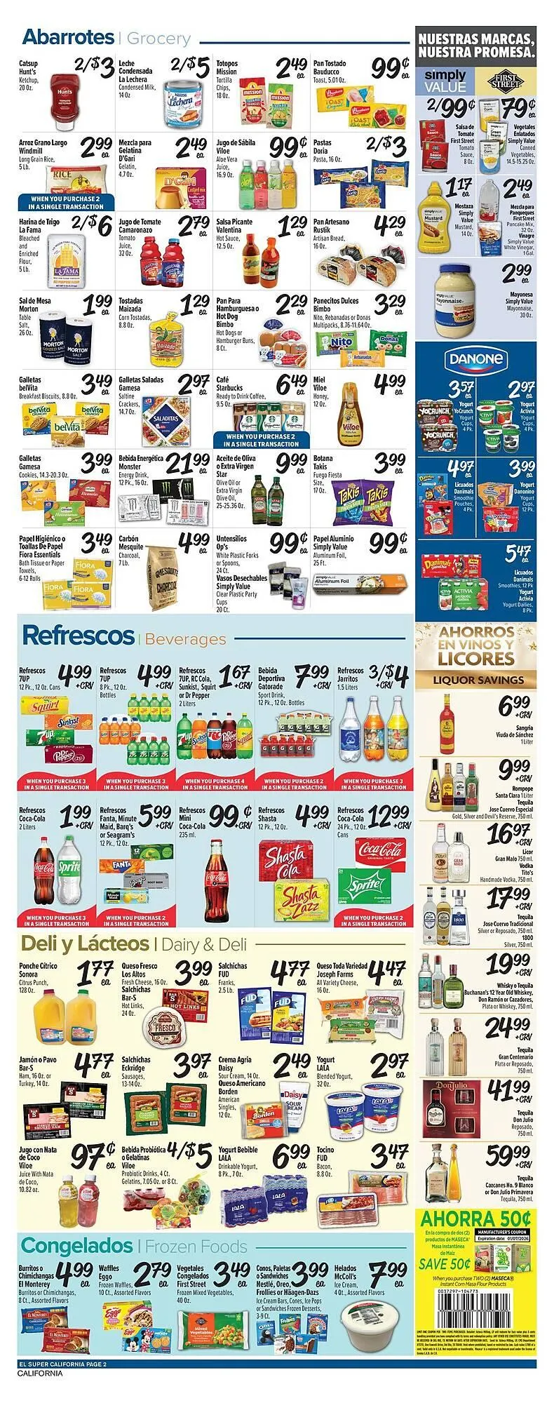 Weekly ad El Super weekly ad from December 31 to January 6 2026 - Page 2