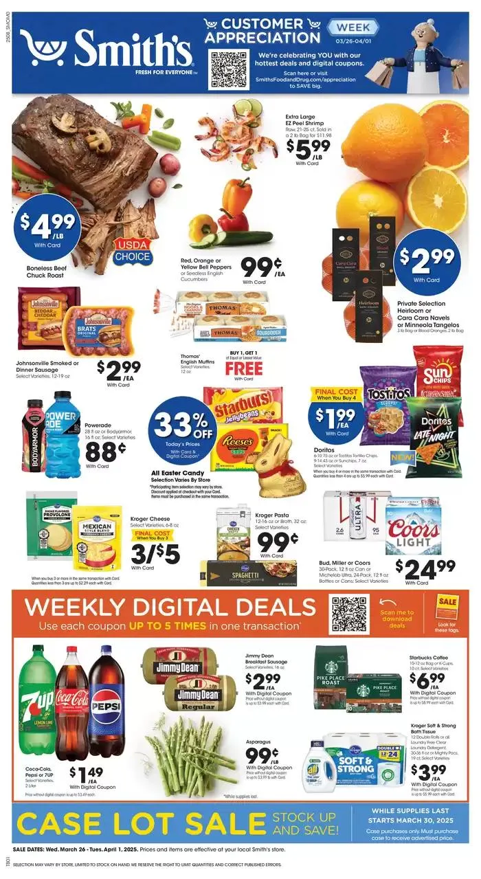 Weekly ad Top deals and discounts from March 26 to April 1 2025 - Page 1