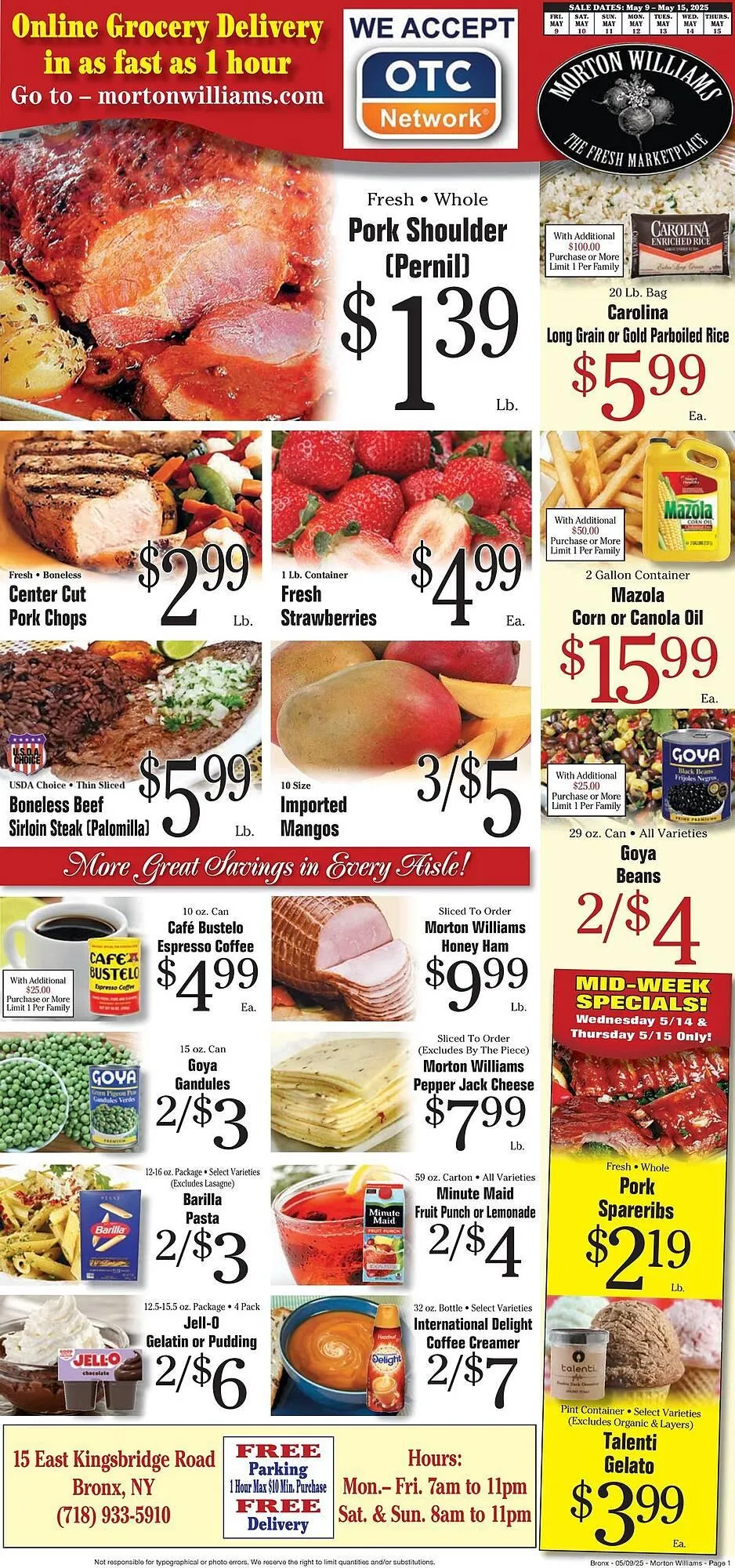 Weekly ad Morton Williams Weekly Ad from May 9 to May 15 2025 - Page 1