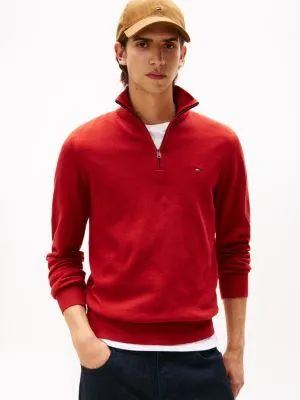 Classic Quarter-Zip Sweater