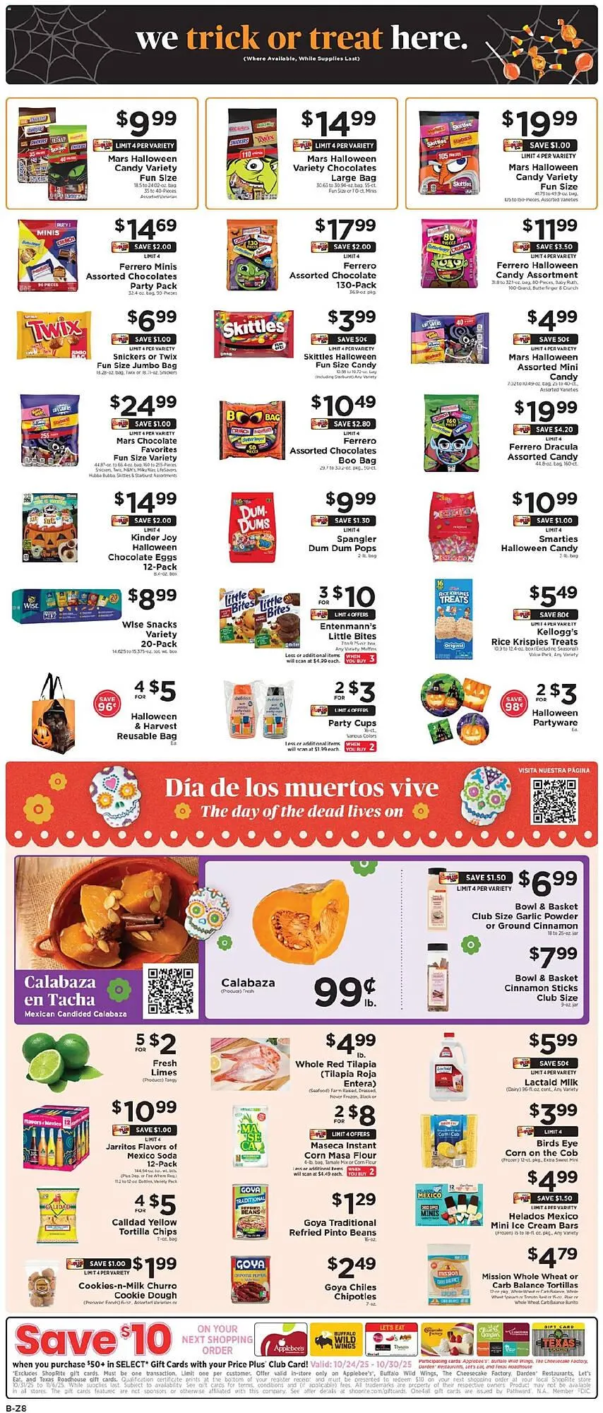 Weekly ad ShopRite flyer from October 24 to October 31 2025 - Page 13