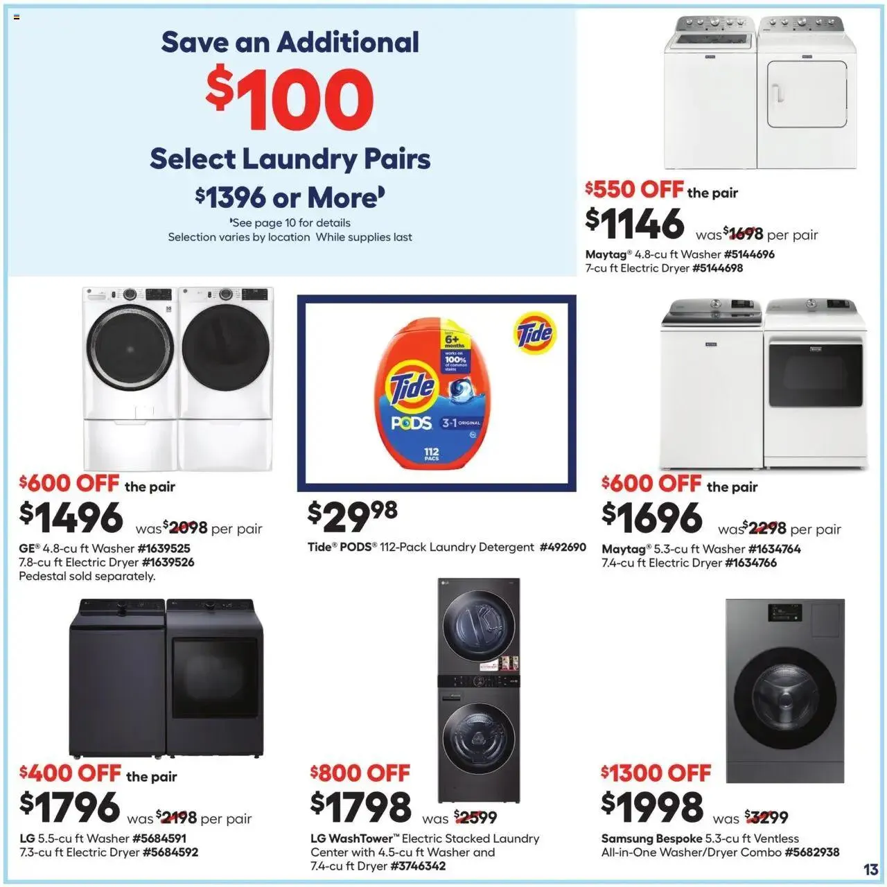 Weekly ad Lowe's - In Store Promotion from September 26 to October 16 2024 - Page 13