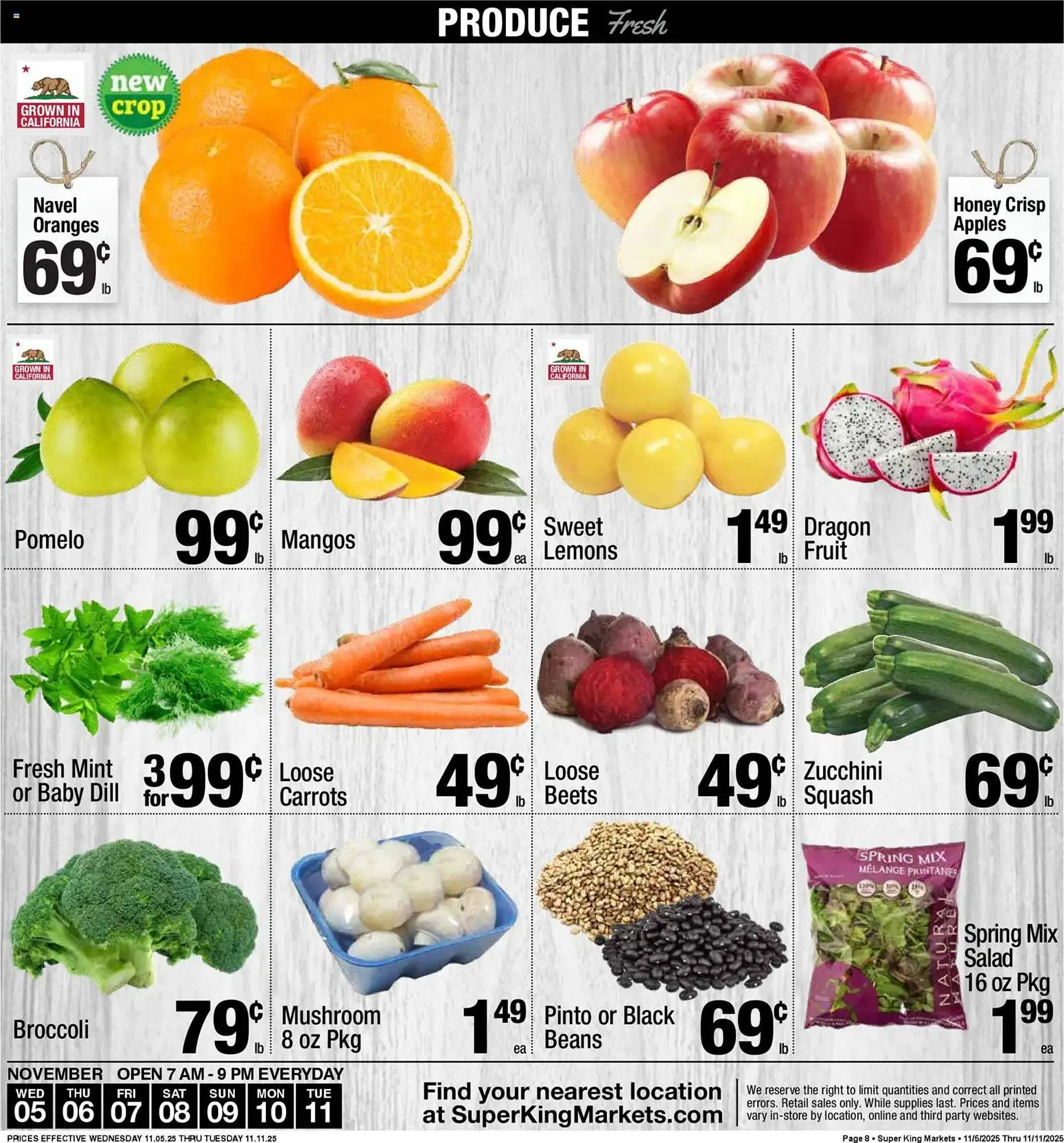 Weekly ad Super King Markets weekly ad from November 5 to November 12 2025 - Page 9