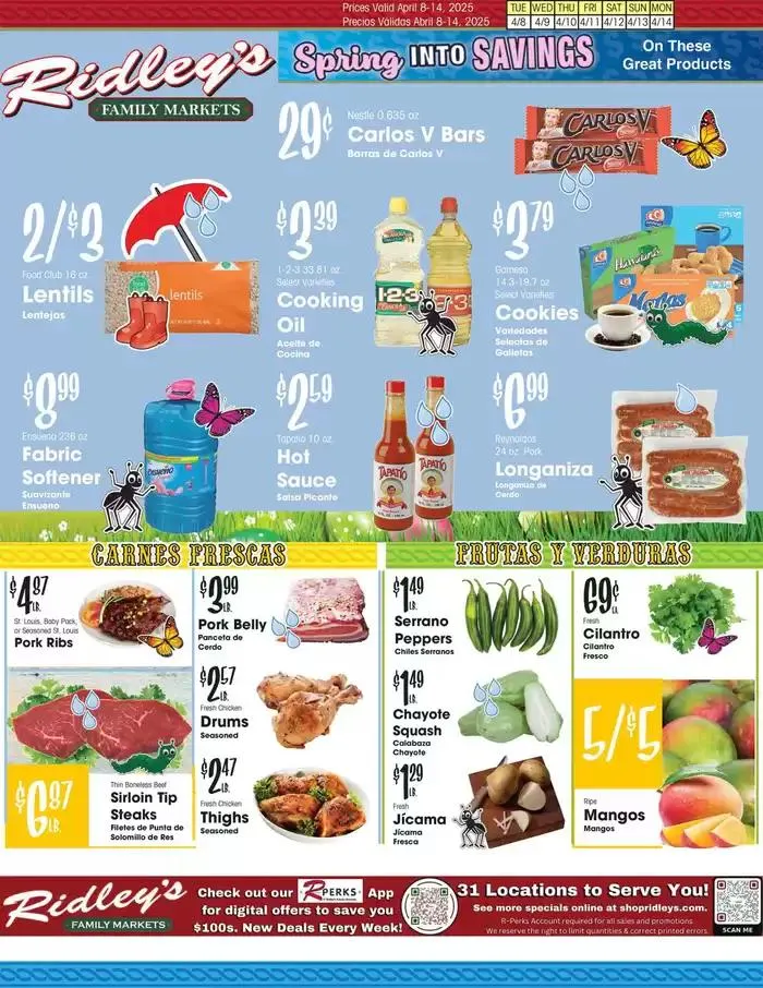 Weekly ad Ridley's Family Markets weekly ad from April 8 to April 14 2025 - Page 2
