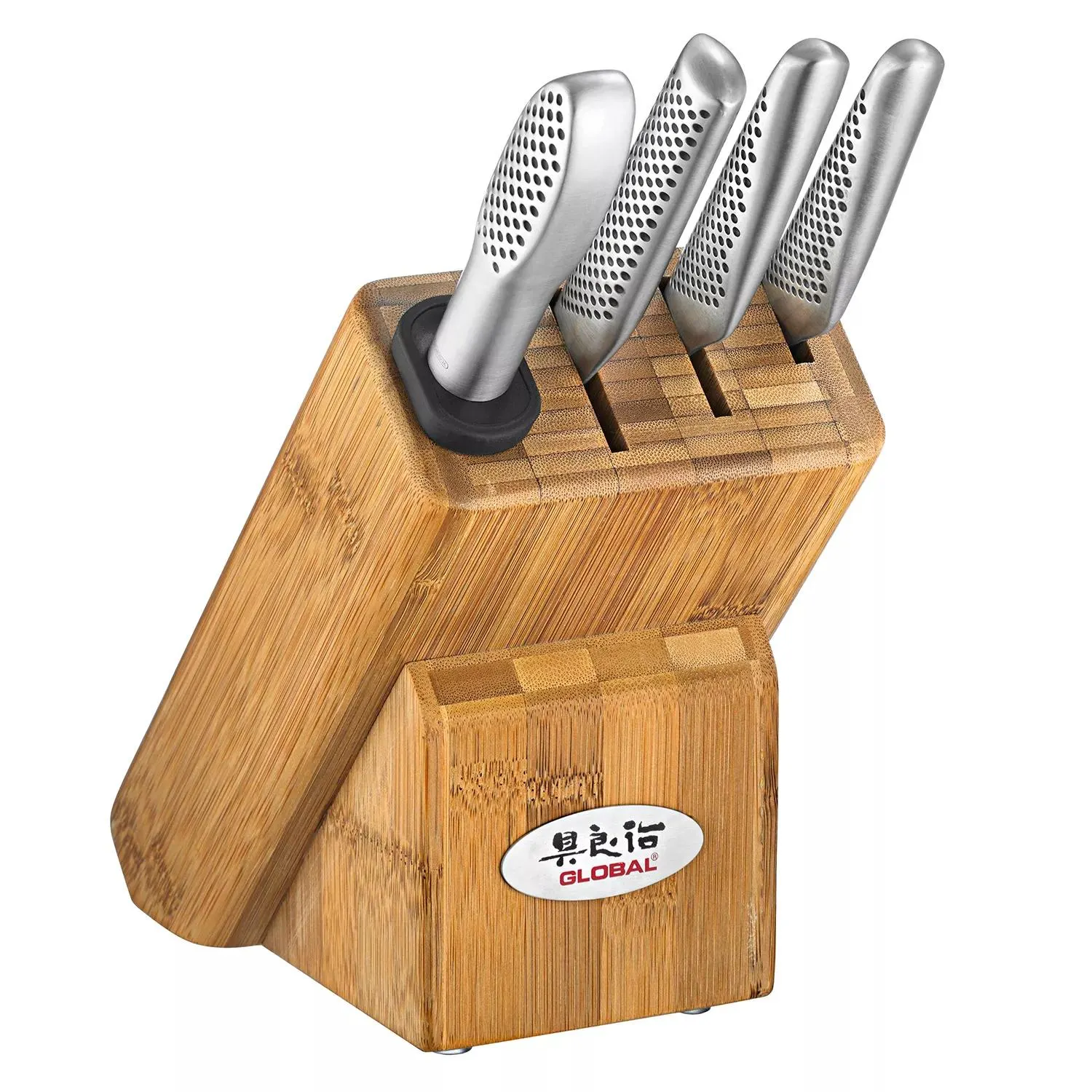 Global Masuta 5-Piece Knife Block