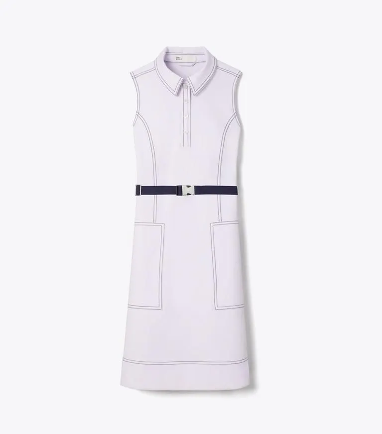 PICK STITCH GOLF DRESS