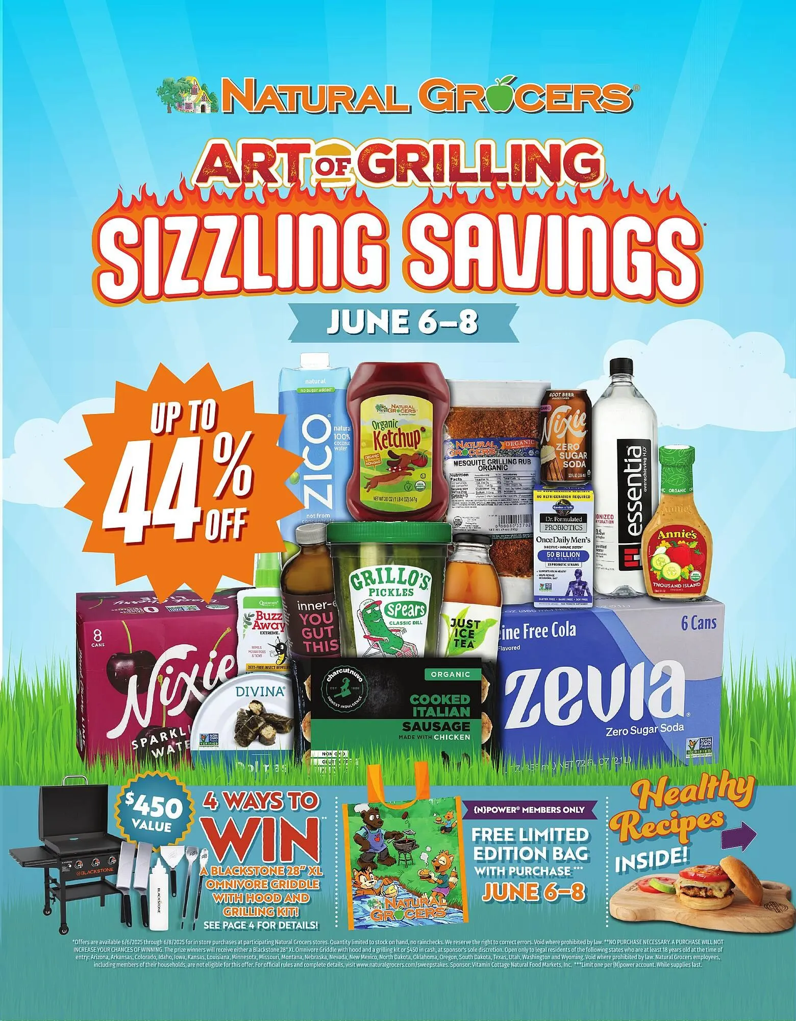 Weekly ad Natural Grocers ad from June 6 to June 8 2025 - Page 1