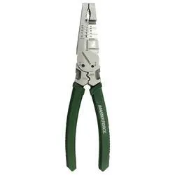 Masterforce® 8" Curved Jaw Locking Wire Stripper