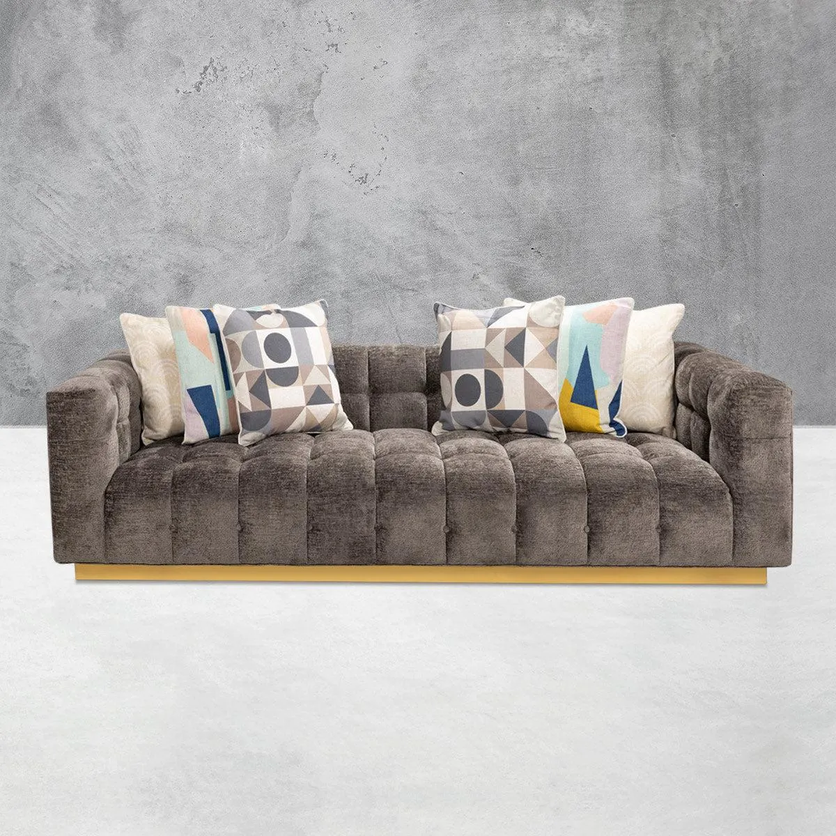 Extra Deep Delano Sofa in Hammered Velour