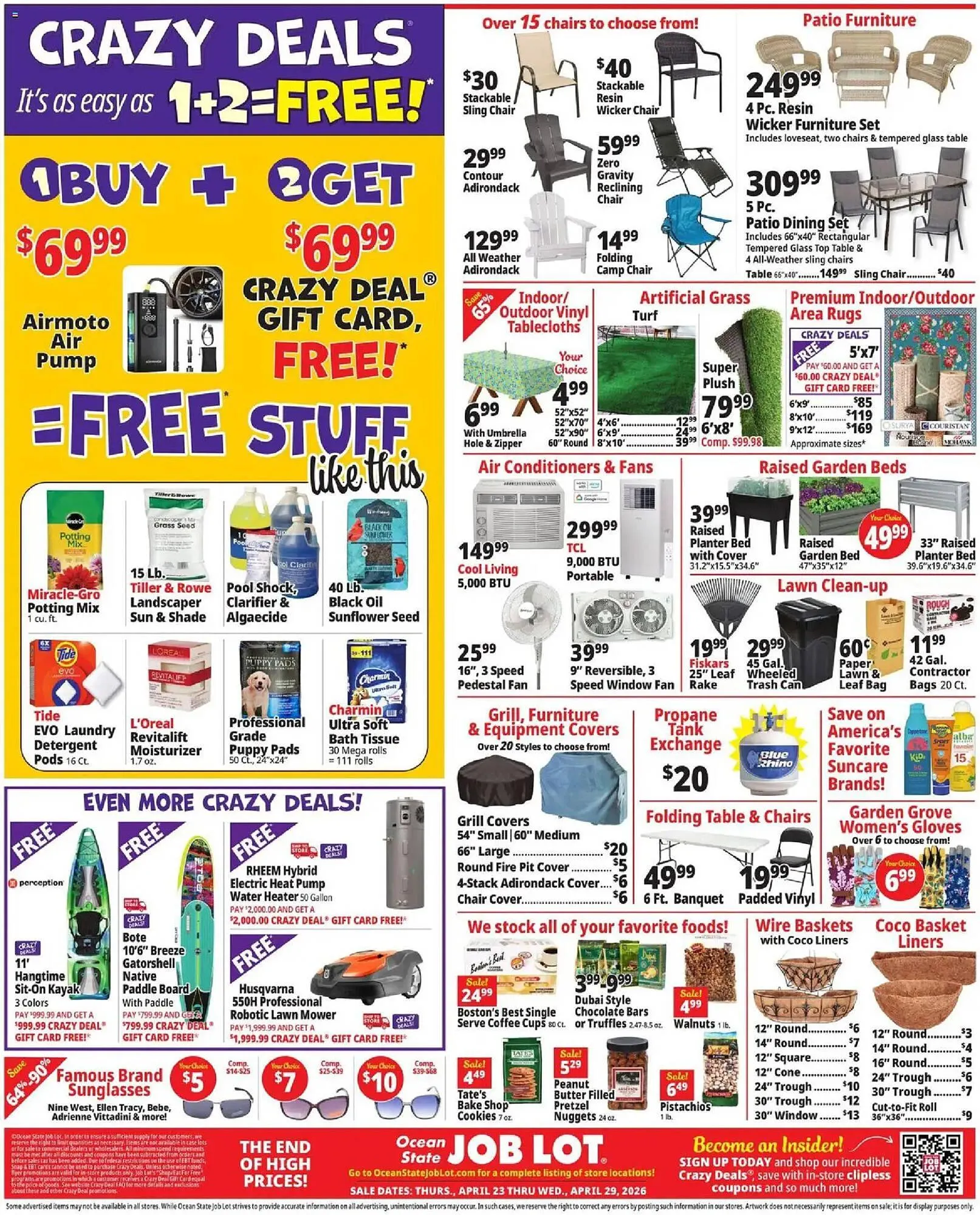 Weekly ad Ocean State Job Lot flyer from April 23 to April 29 2026 - Page 2