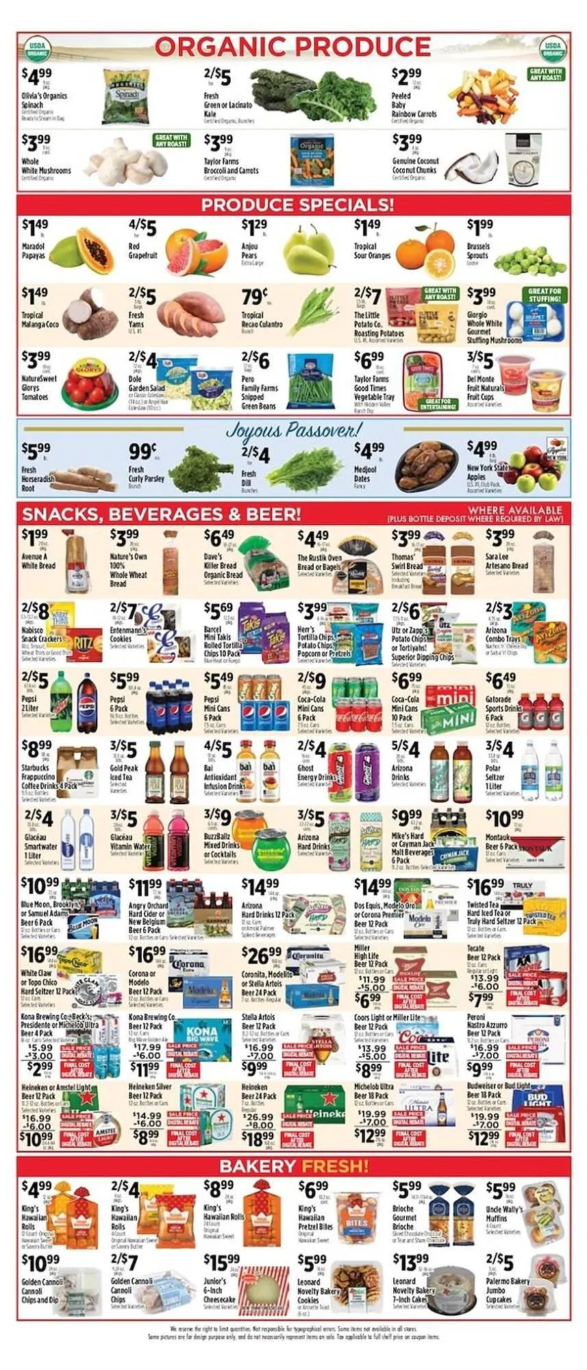 Weekly promotion Pioneer Supermarkets weekly ad spanning from April 3 to April 9 2026 - Page 6 for Catalogue 365