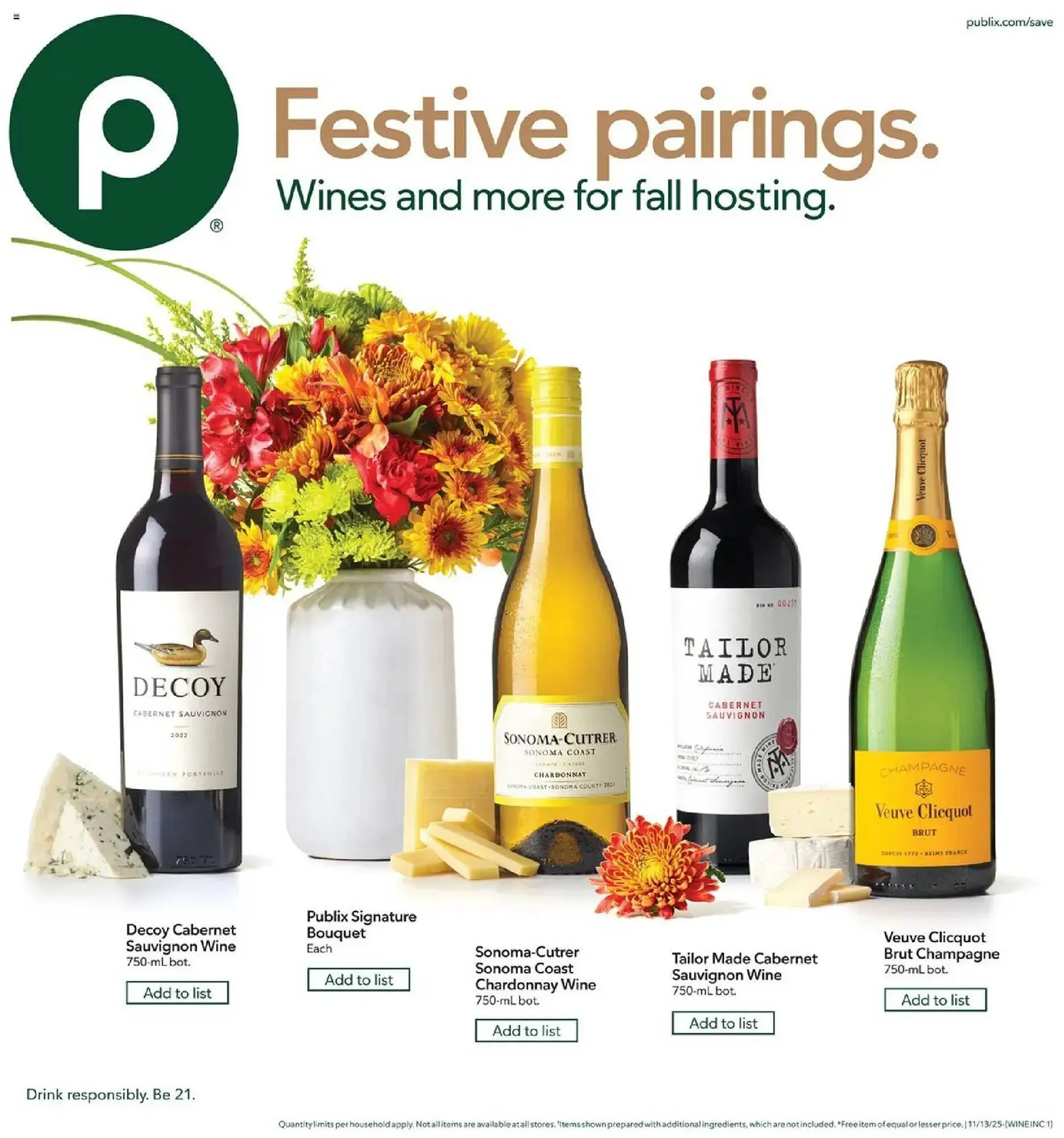 Weekly ad Publix weekly ad from November 12 to November 18 2025 - Page 1