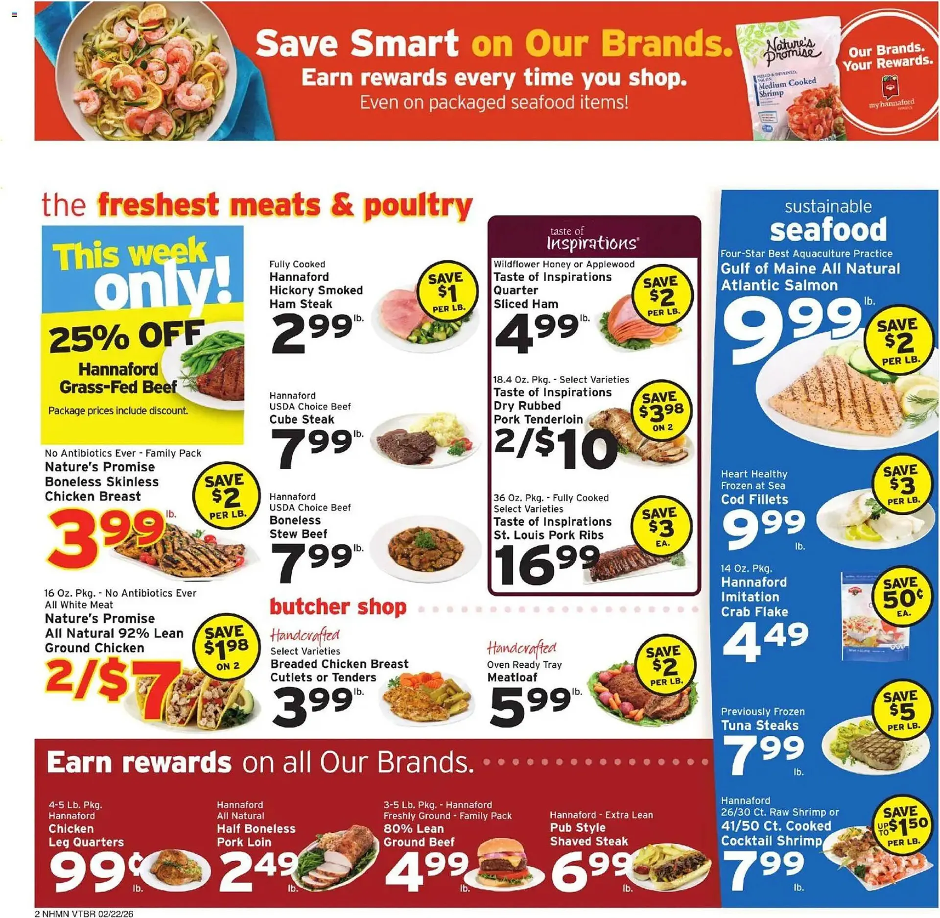 Weekly ad Hannaford flyer from February 22 to March 1 2026 - Page 2