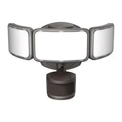 Feit Electric® Bronze Tri-Head LED Outdoor Security Flood Light