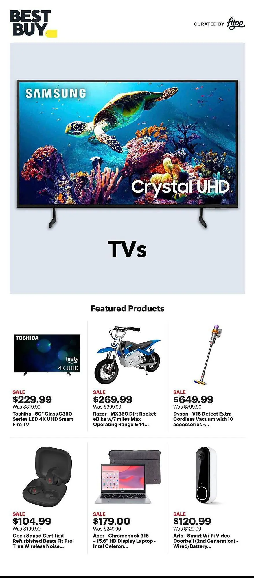 Best Buy Weekly Ad - 1