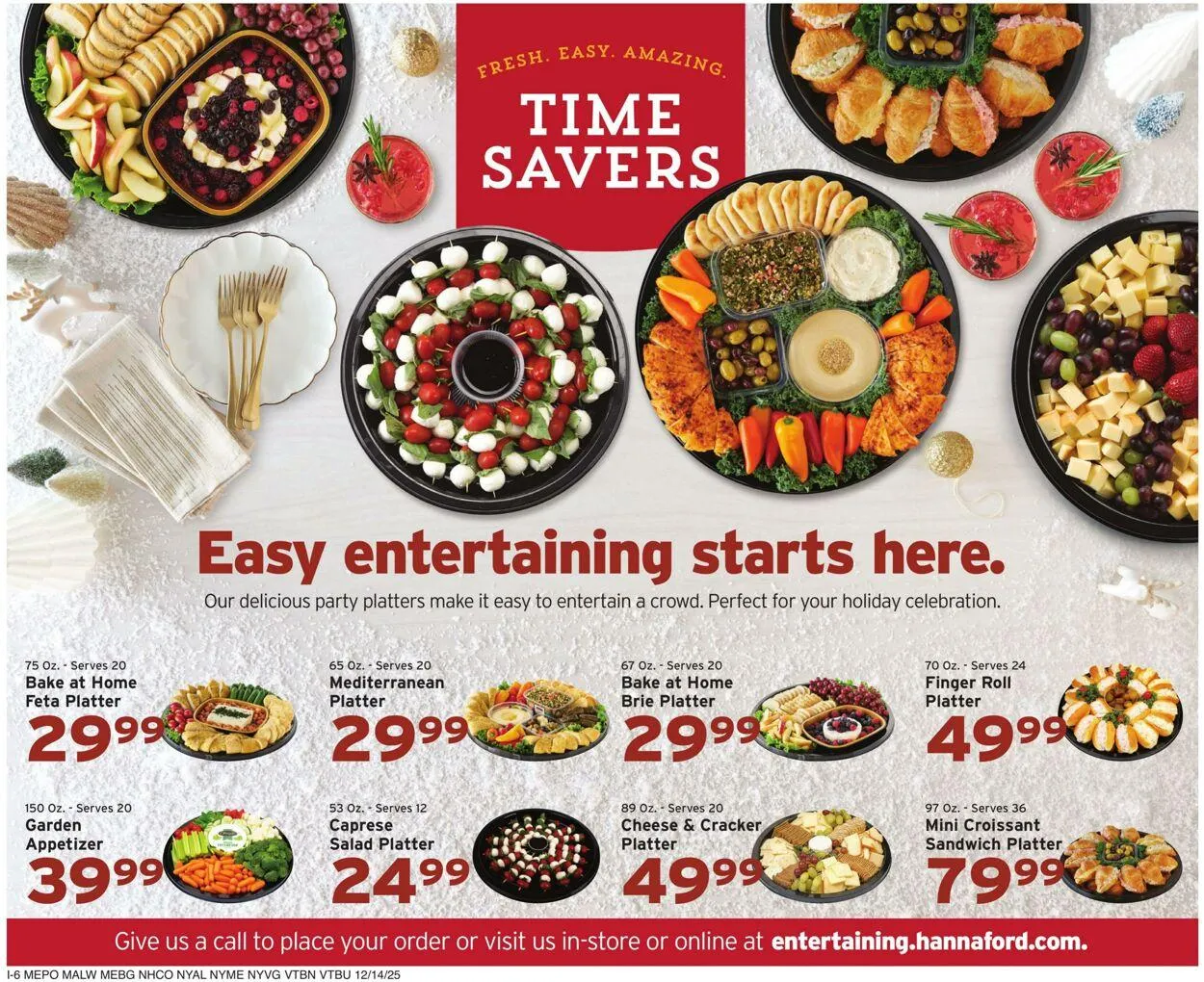 Weekly promotion Hannaford Current weekly ad spanning from December 14 to December 20 2025 - Page 14 for Catalogue 365