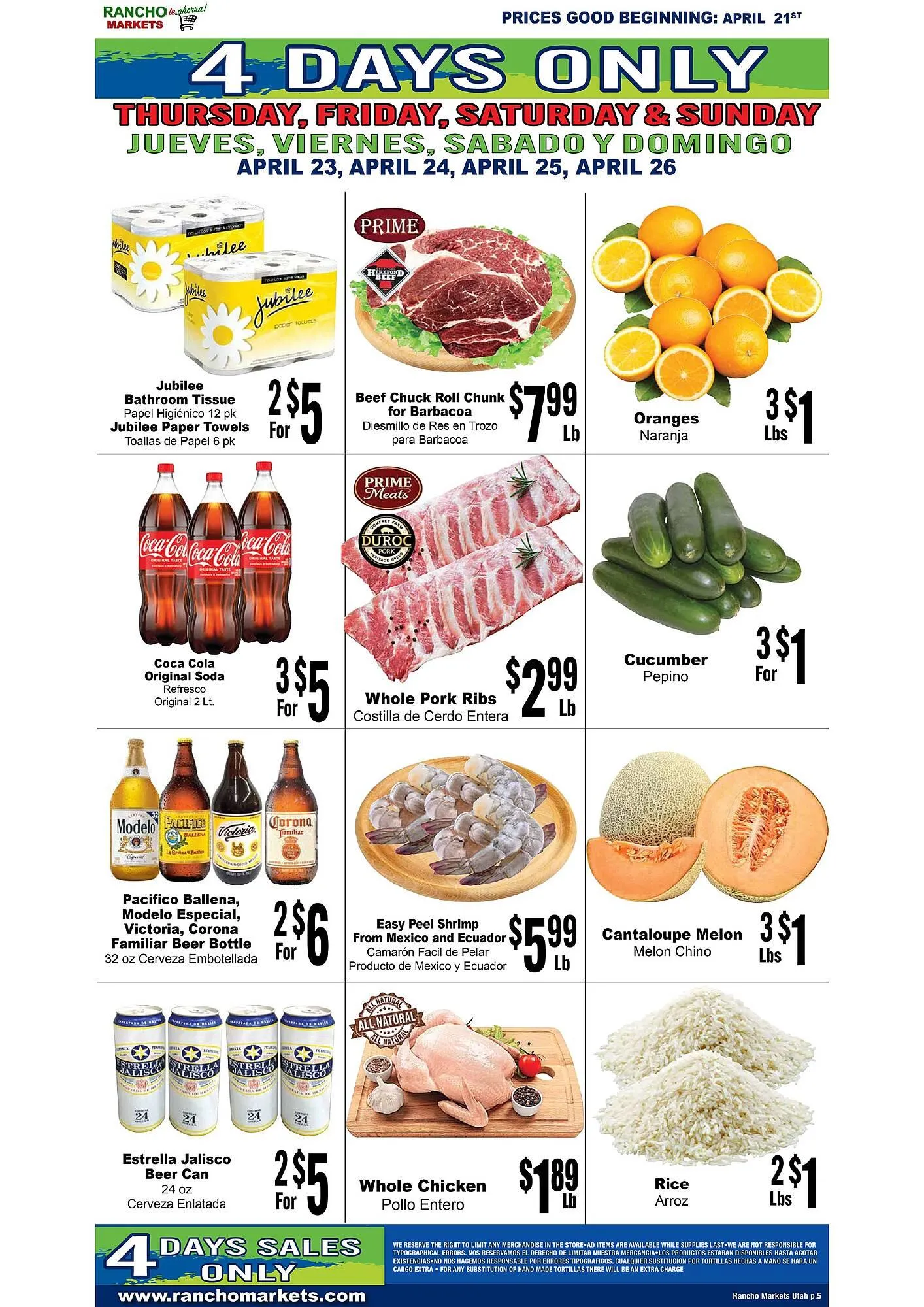 Weekly ad Rancho Markets weekly ad from April 21 to April 27 2026 - Page 5