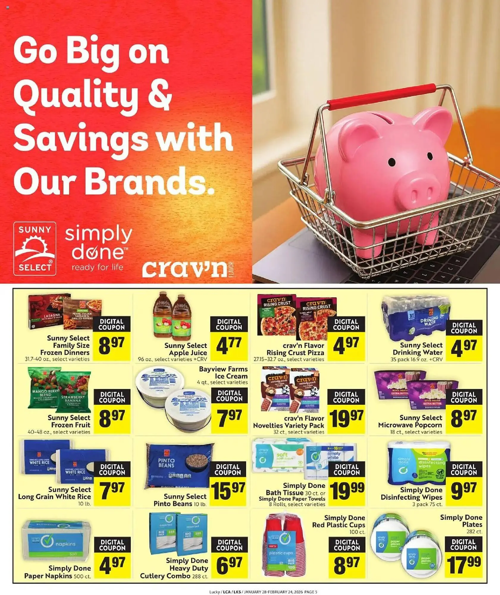 Weekly ad Lucky Supermarkets weekly ad from January 28 to February 25 2026 - Page 5