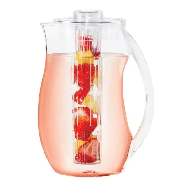 Clear Pitcher w/ Infuser Tube (3 lt, 102 oz)