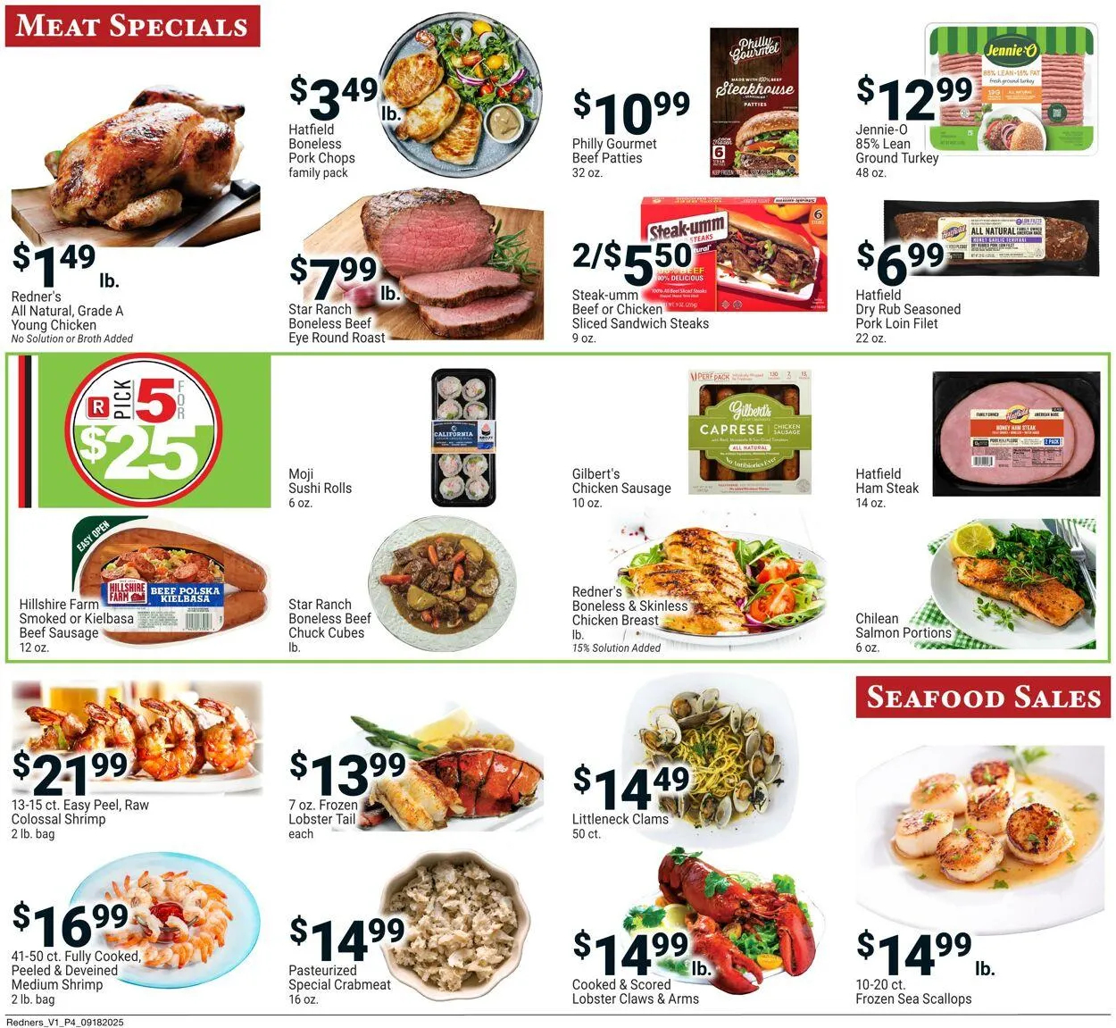 Weekly ad Redner’s Warehouse Market Current weekly ad from September 18 to September 24 2025 - Page 4