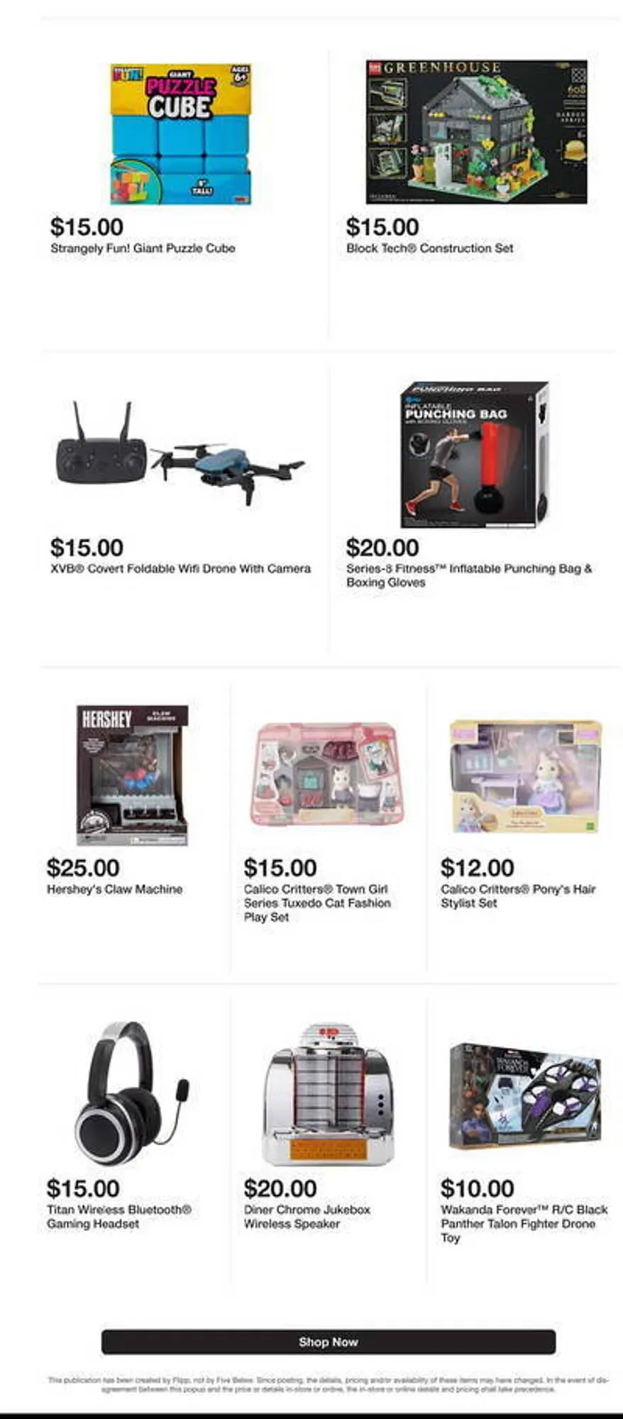 Weekly ad Five Below Weekly Ad from November 22 to November 28 2024 - Page 9