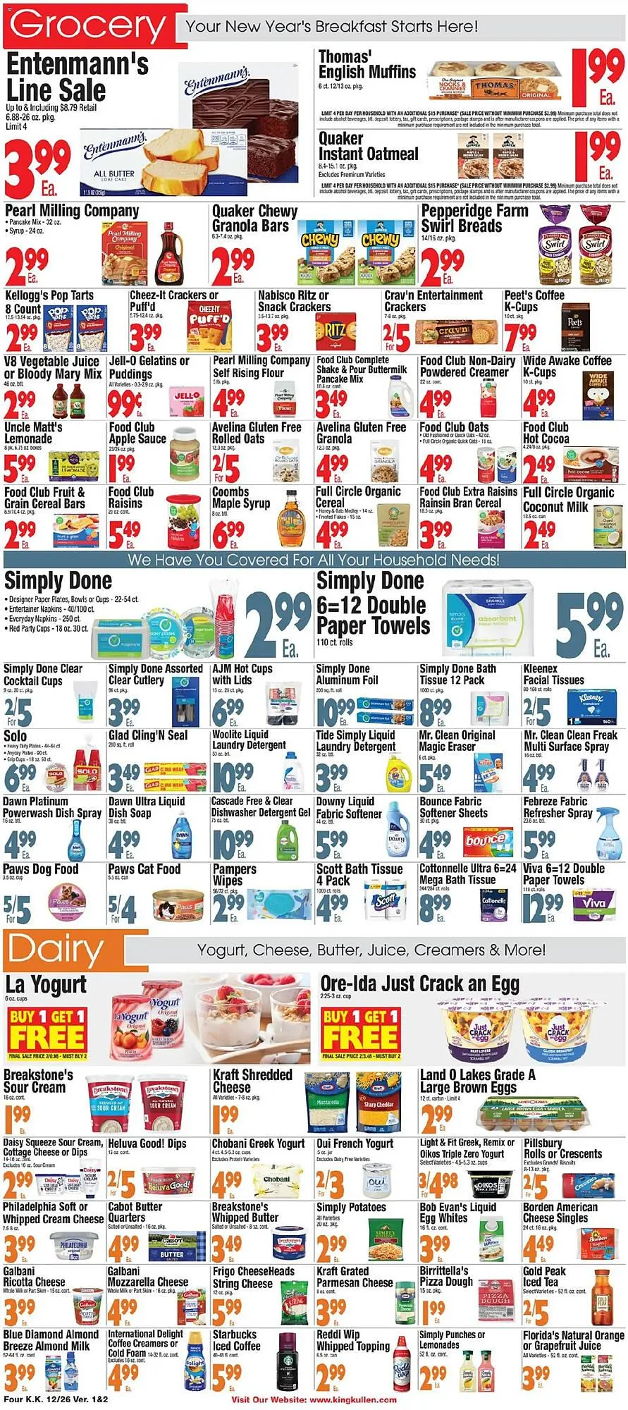 Weekly ad King Kullen weekly ad from December 26 to January 1 2026 - Page 4