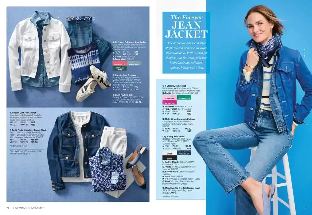 Weekly ad Talbots Next Stop, SPRING! from February 18 to March 4 2025 - Page 36