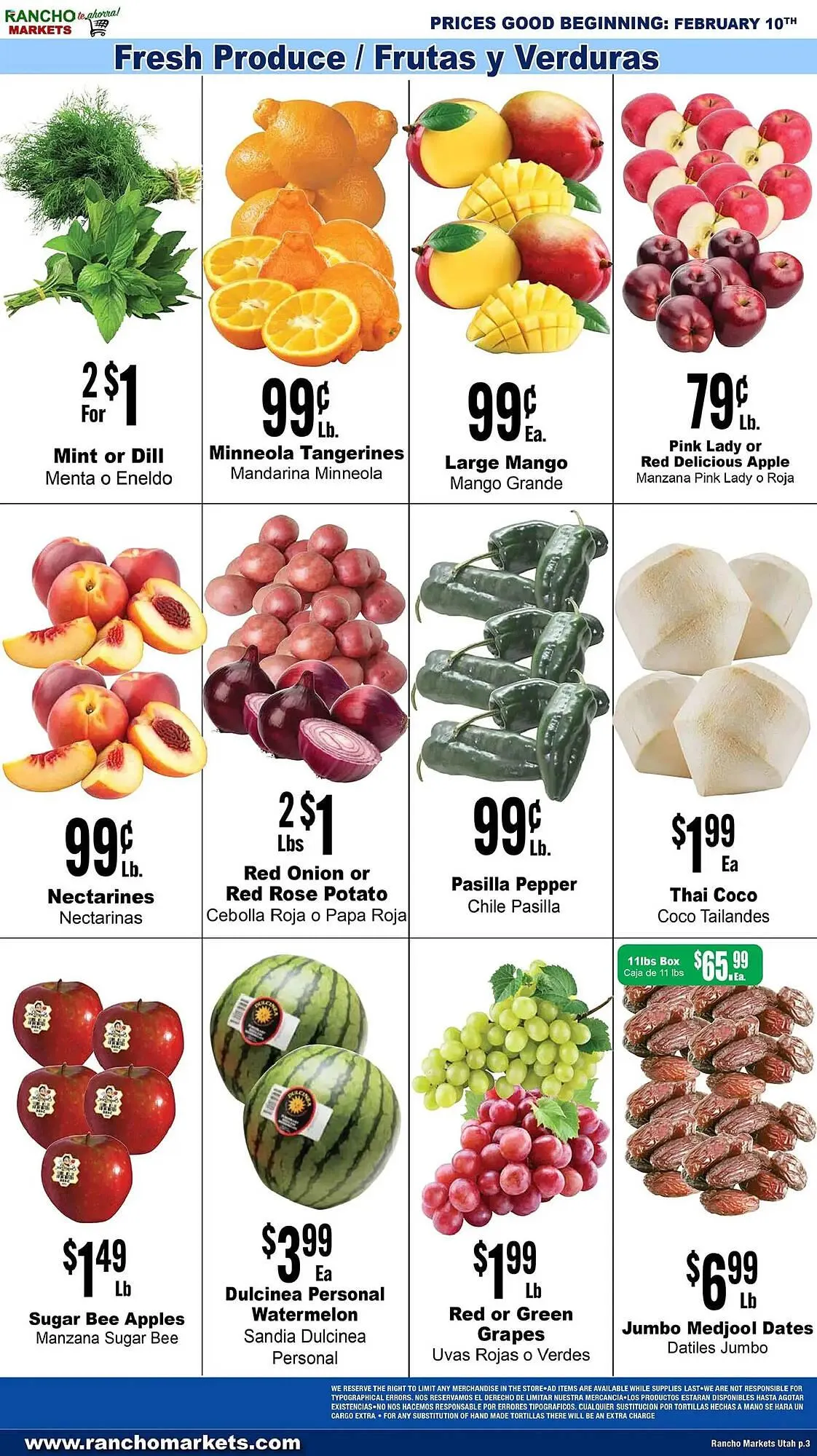 Weekly ad Rancho Markets weekly ad from February 10 to February 17 2026 - Page 3