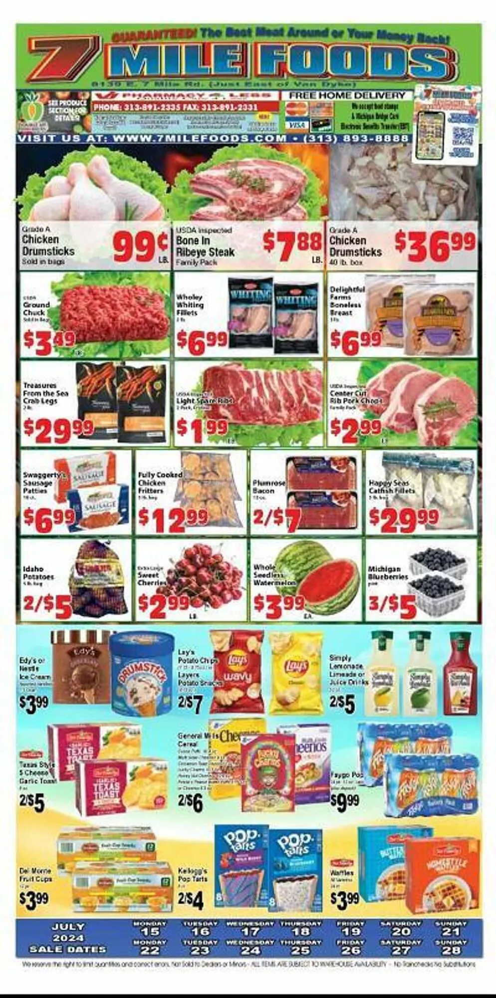 7 Mile Foods Weekly Ad - 1