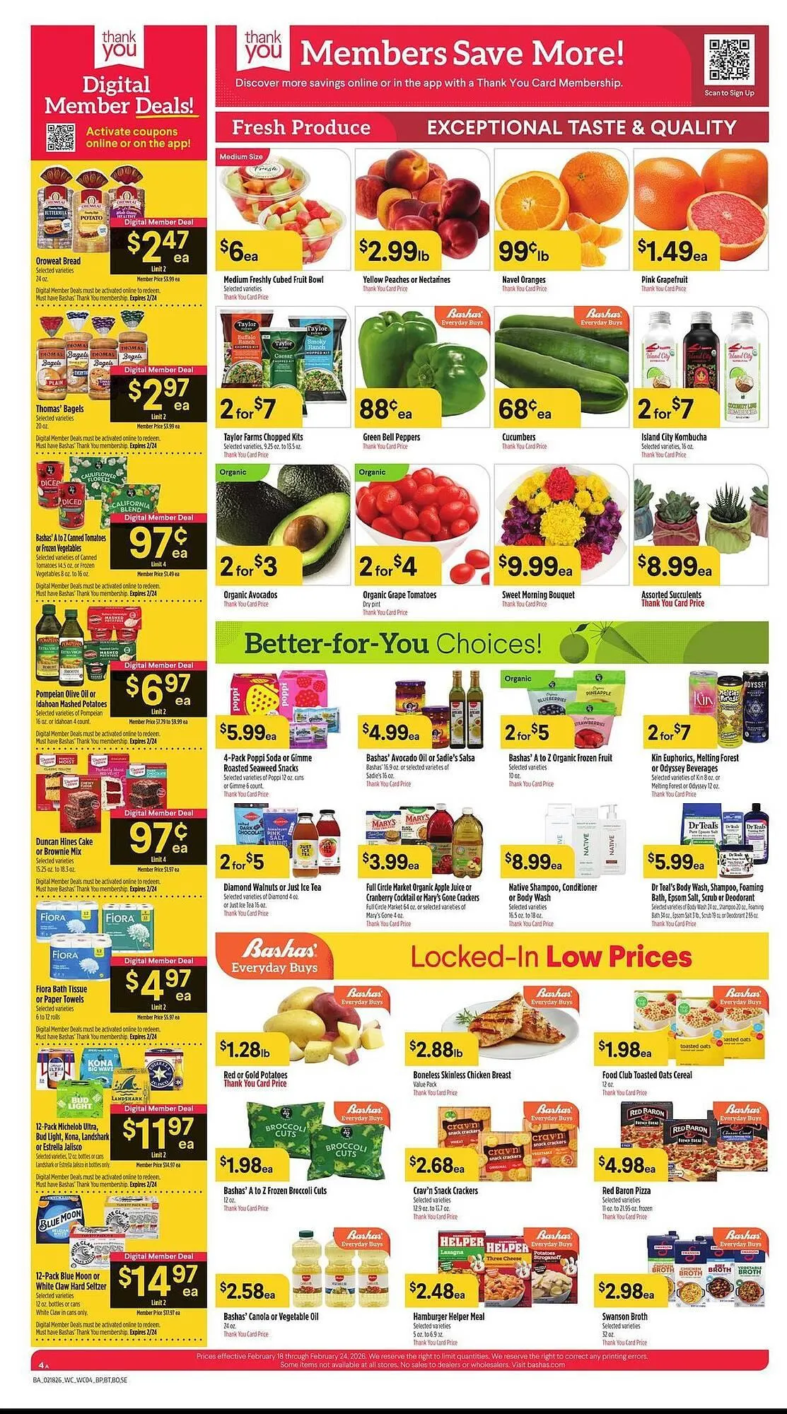 Weekly ad Bashas' weekly ad from February 18 to February 24 2026 - Page 4