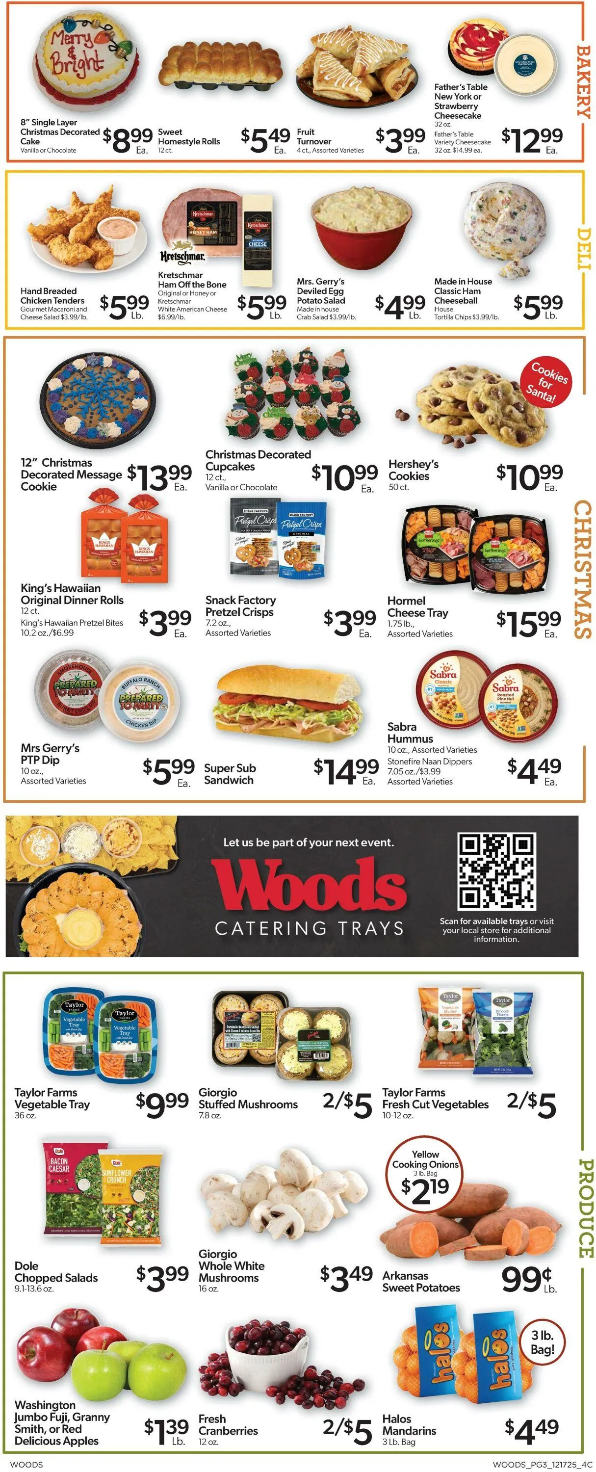 Weekly ad Woods Supermarket from December 17 to December 31 2025 - Page 3