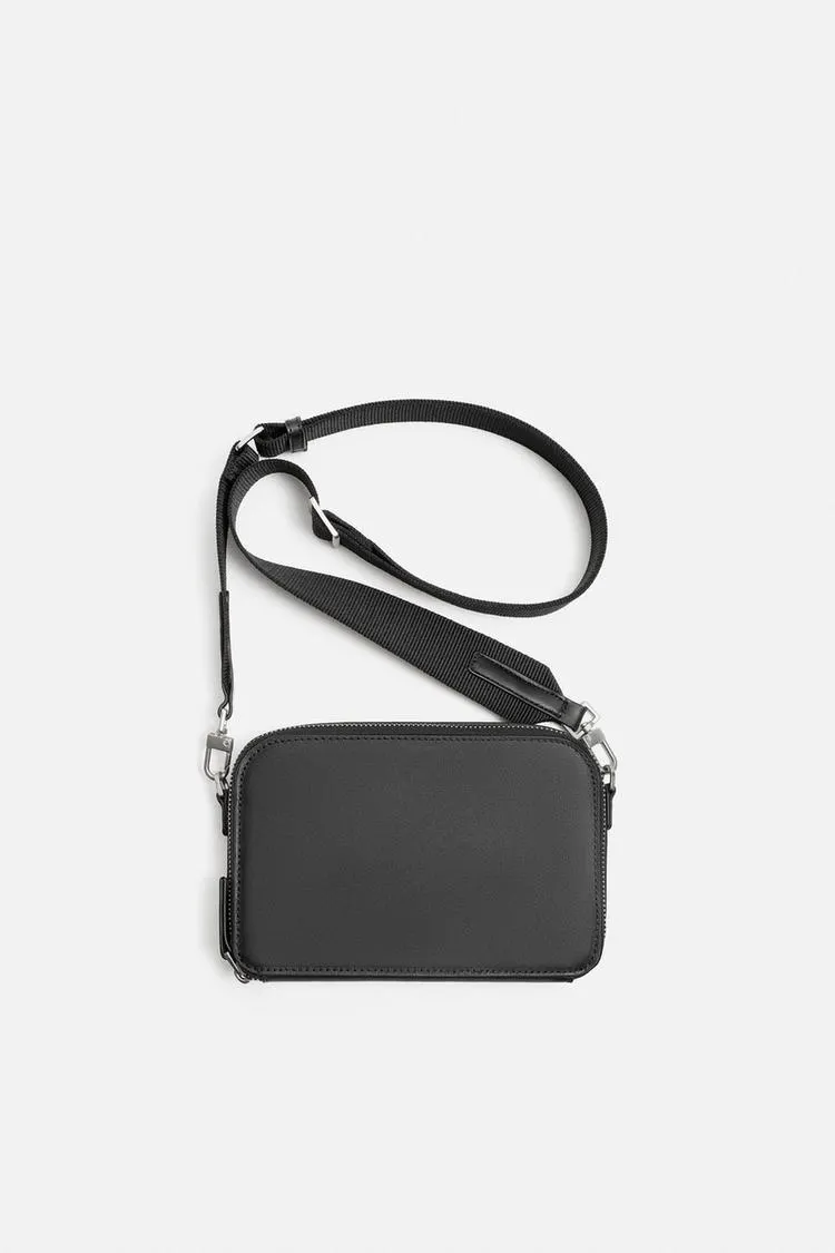 LEATHER CROSSBODY BAG