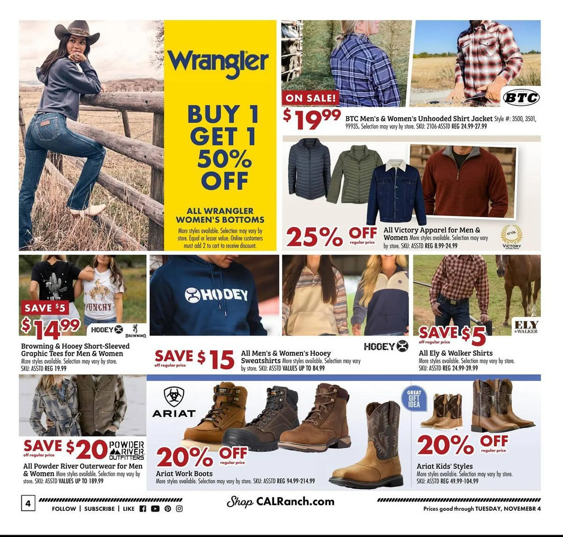 Weekly ad C A L Ranch Stores weekly ad from October 29 to November 4 2025 - Page 4