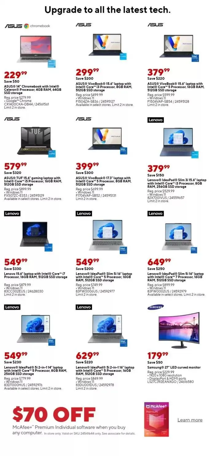 Weekly ad Staples flyer from March 26 to April 1 2025 - Page 6