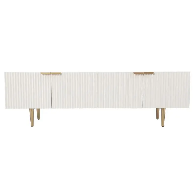 Bloomington Media Console in White