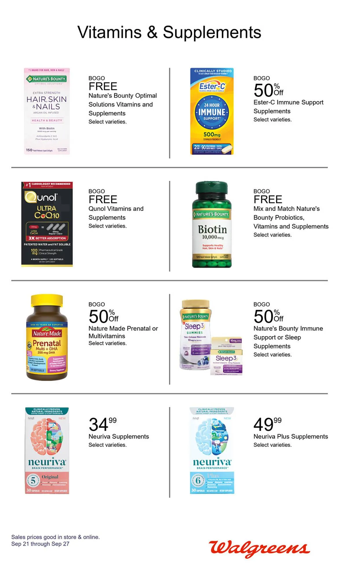 Weekly ad Walgreens weekly ad from September 21 to September 27 2025 - Page 9