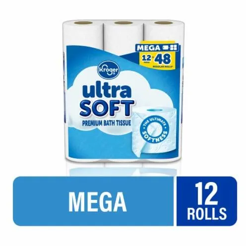 Kroger® Ultra Soft Toilet Paper Mega Roll
