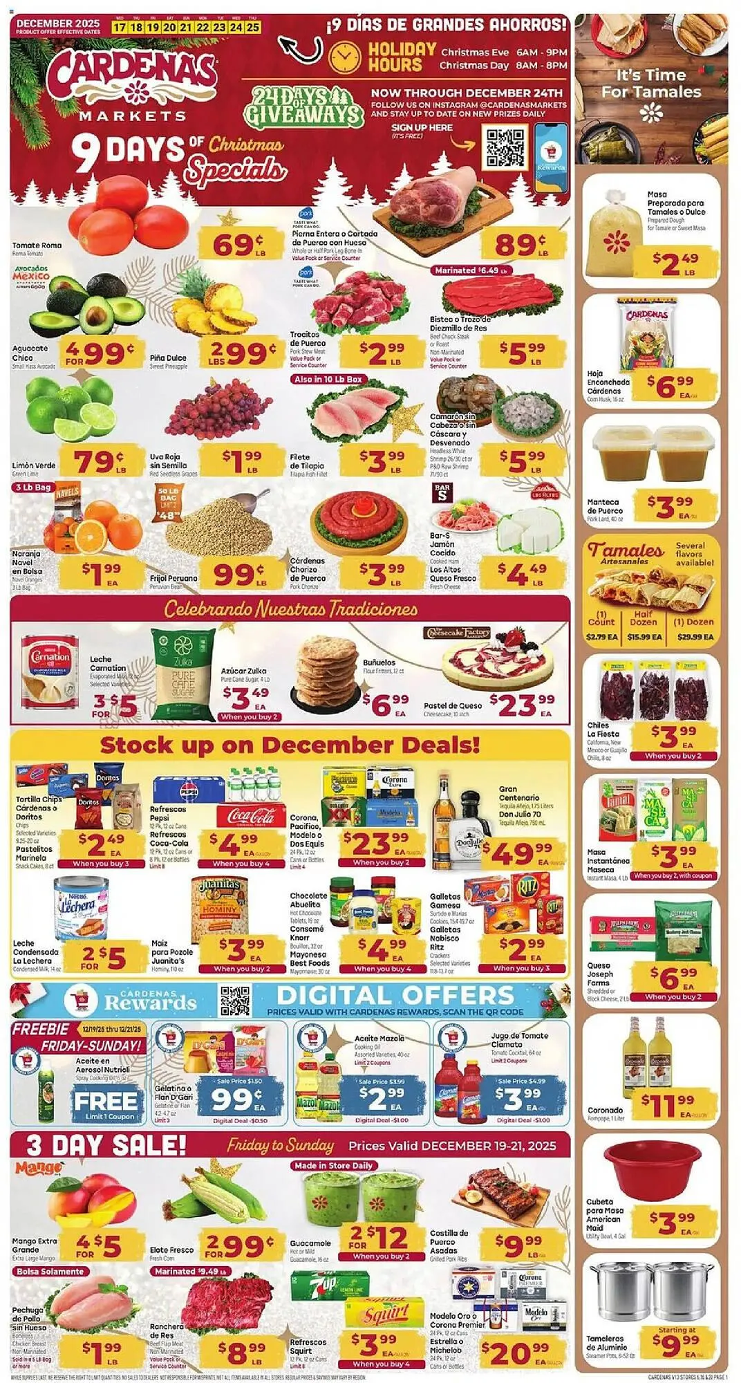 Weekly ad Cardenas weekly ad from December 17 to December 26 2025 - Page 1