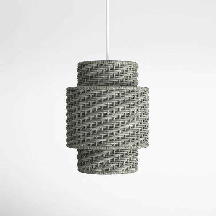 Duval Seeded Outdoor Metal Pendant