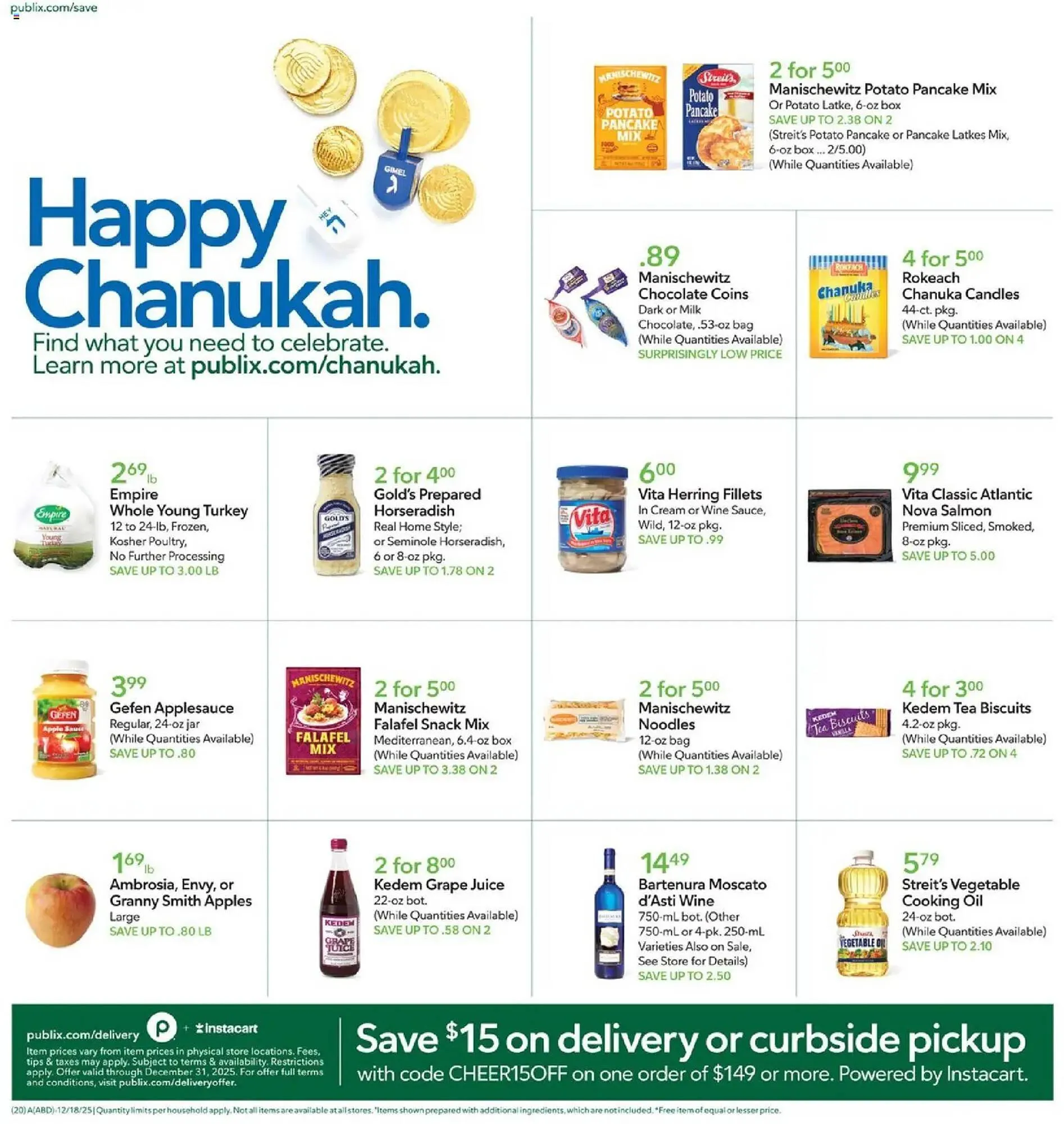 Weekly ad Publix weekly ad from December 17 to December 25 2025 - Page 1